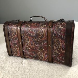 Vintage Wooden Suitcase
